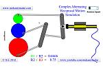 Complex Alternating Reciprocal Motion Simulation